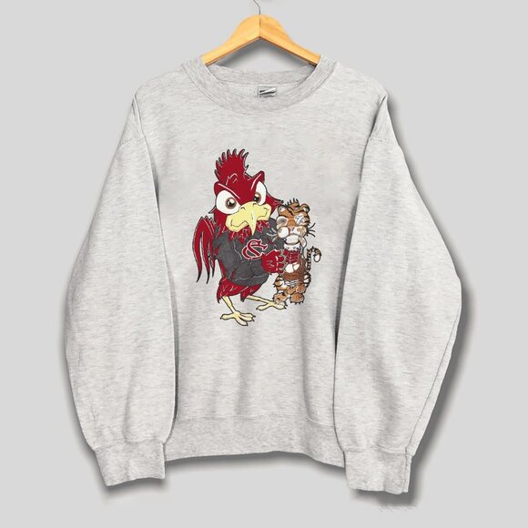 Vintage University of South Carolina Gamecocks Retro NCAA Gamecocks Sweatshirt - Picture 1 of 2